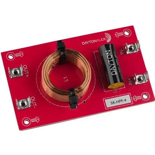 [5.5K-LPF-4] HIGH PASS 12dB SPEAKER CROSSOVER - DAYTON