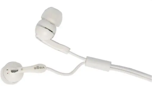 [CD-268WH] CANAL EAR PHONES 3.5MM STEREO